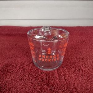 Vintage Anchor Hocking Glass Measuring Cup 16oz/2 cups